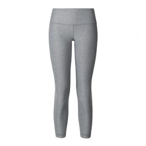 GUC Lululemon Wunder Under Crop Ill | Sz 6 |Heathered Slate